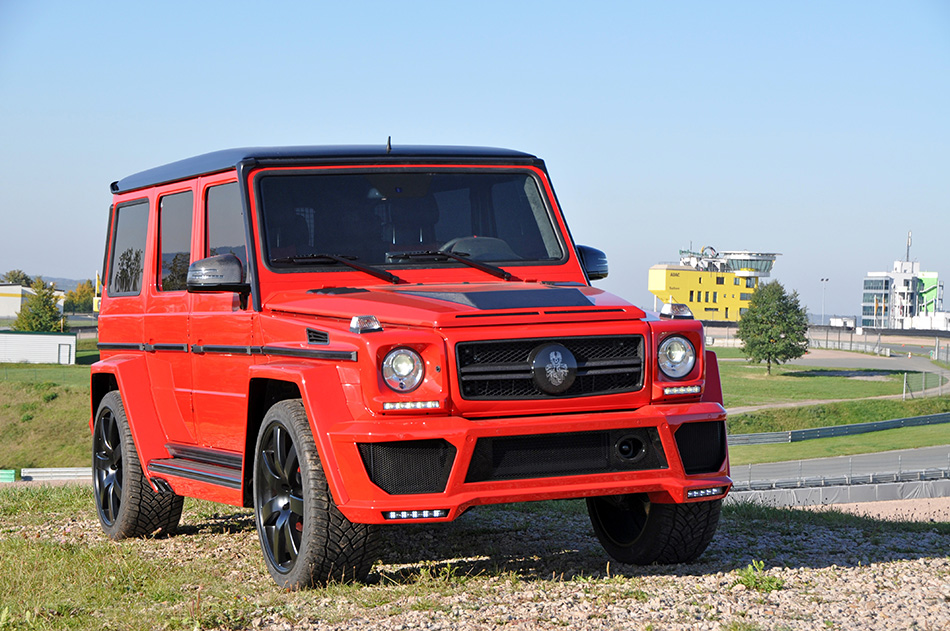 2013 German Special Customs Mercedes-Benz G63 AMG Front Angle