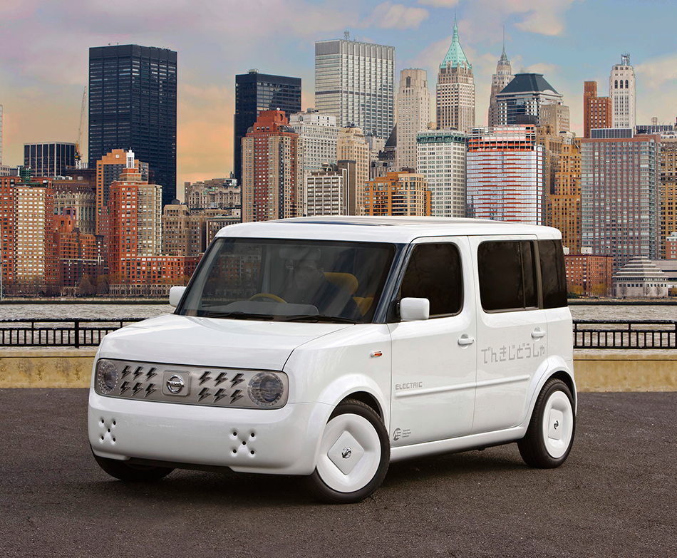 2008 Nissan Denki Cube Concept Front Angle