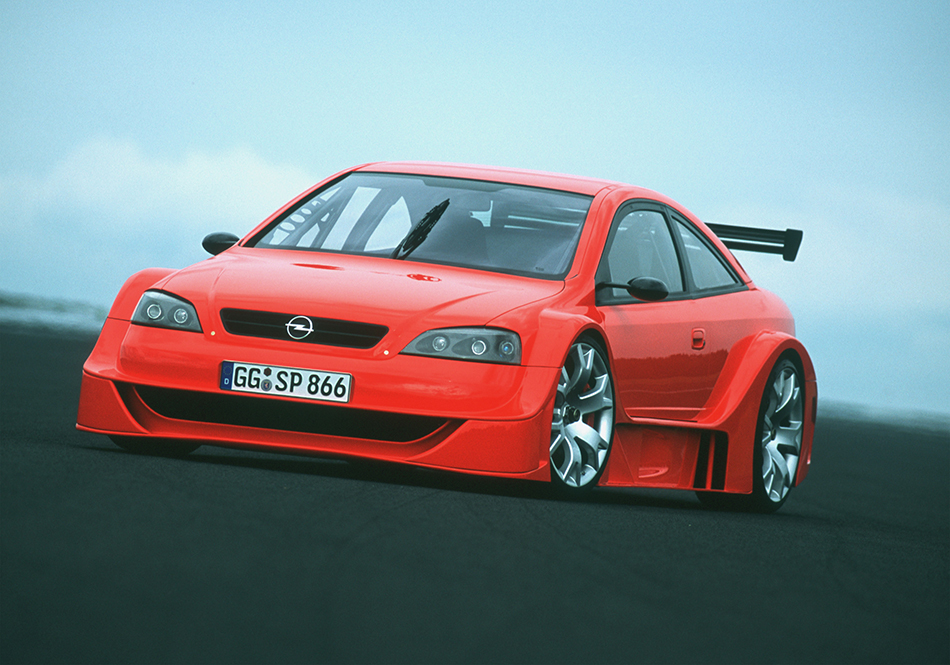 2001 Opel Astra Coupe OPC X-Treme Front Angle