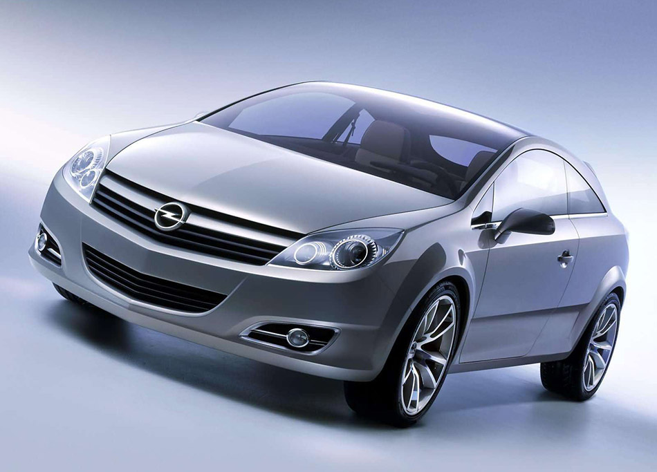 2003 Opel GTC Geneva Concept Front Angle