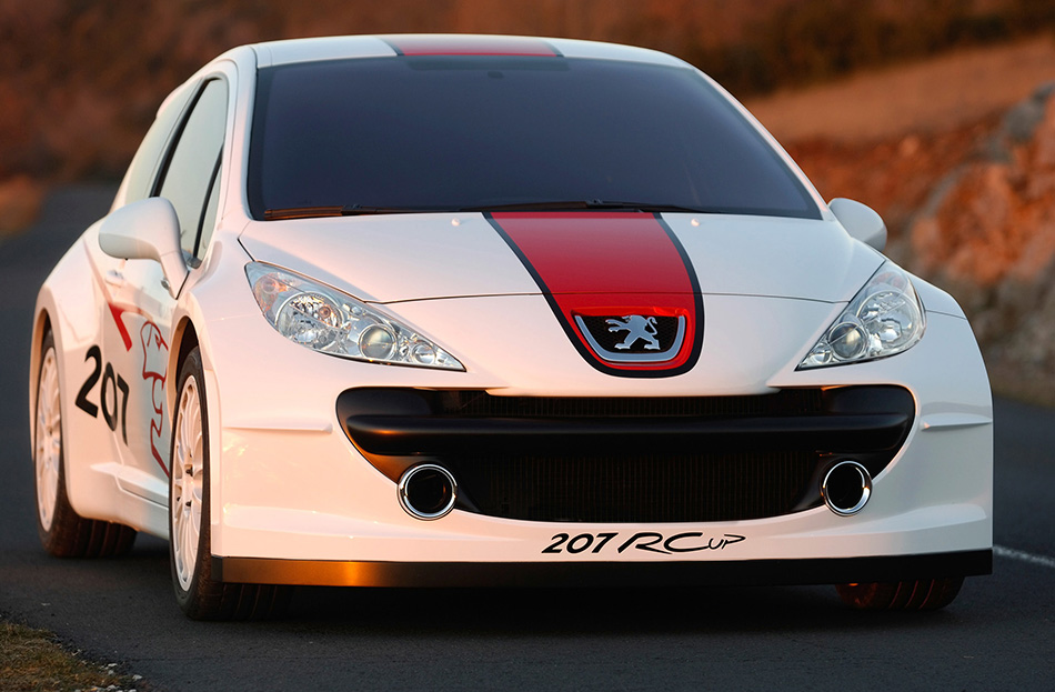 2006 Peugeot 207 RCup Front Angle