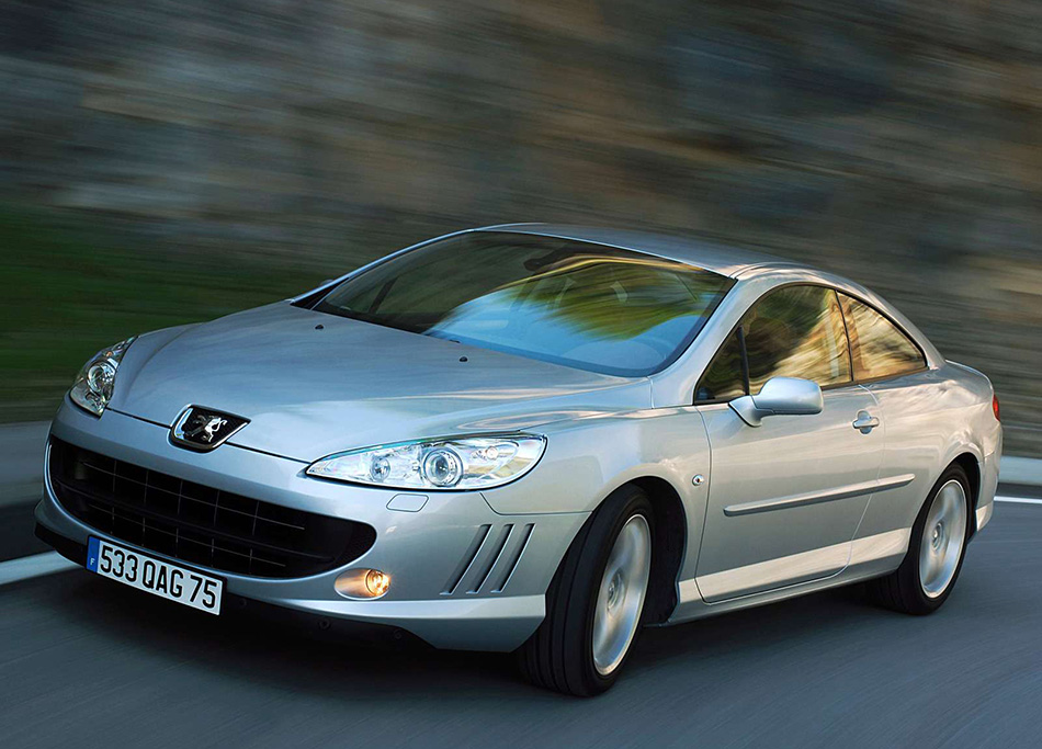 2006 Peugeot 407 Coupe Front Angle
