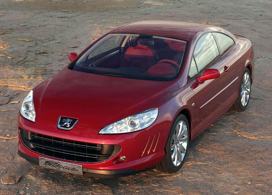 2005 Peugeot 407 Prologue Concept Front Angle