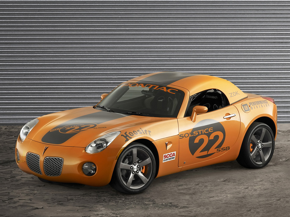 2006 Pontiac Solstice Club Sport Z0K Front Angle
