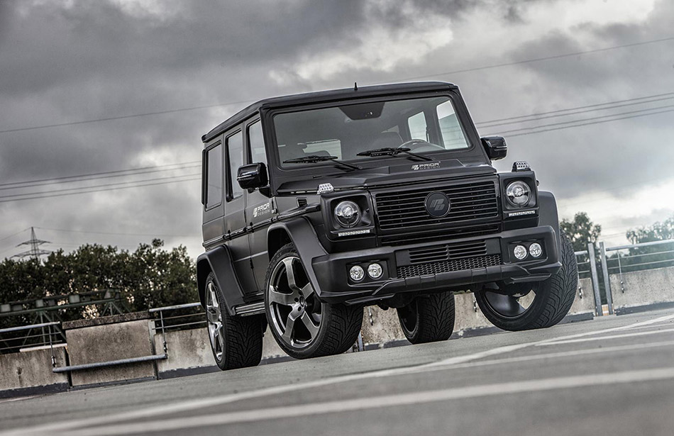 2013 Prior Design Mercedes-Benz G-Class W463 Front Angle