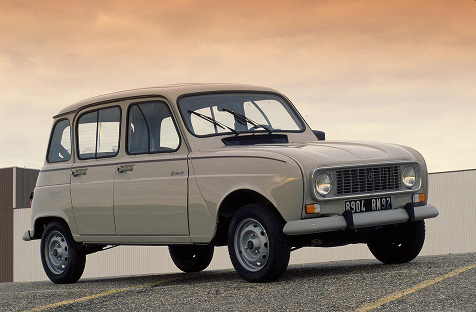 1961 Renault 4 Front Angle