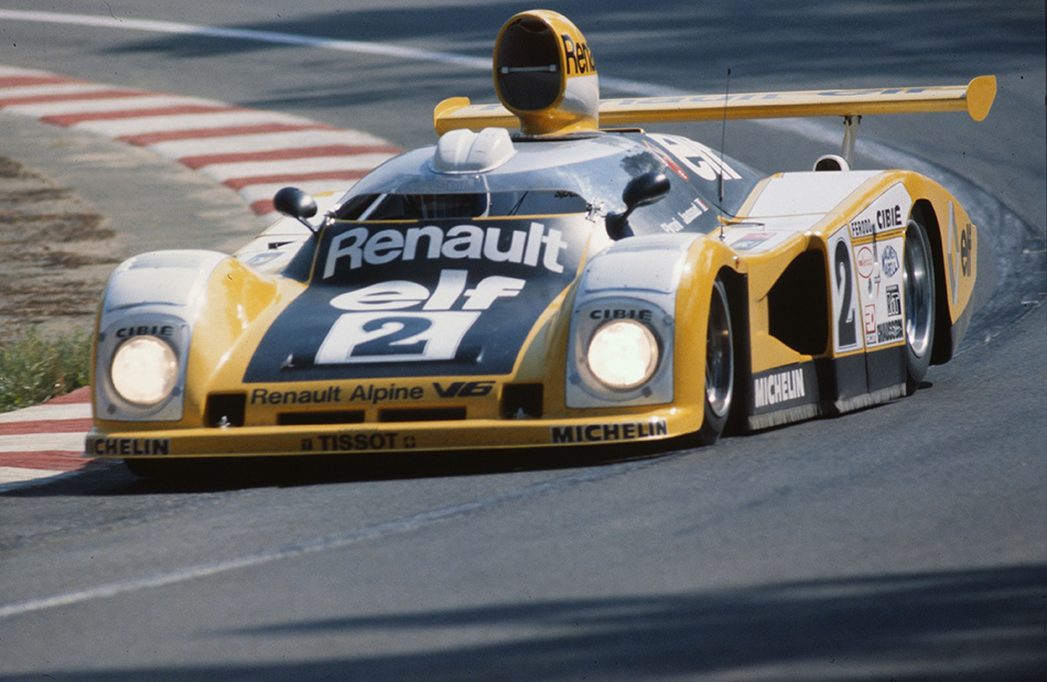 1976 Renault Alpine Le Mans A442 Front Angle