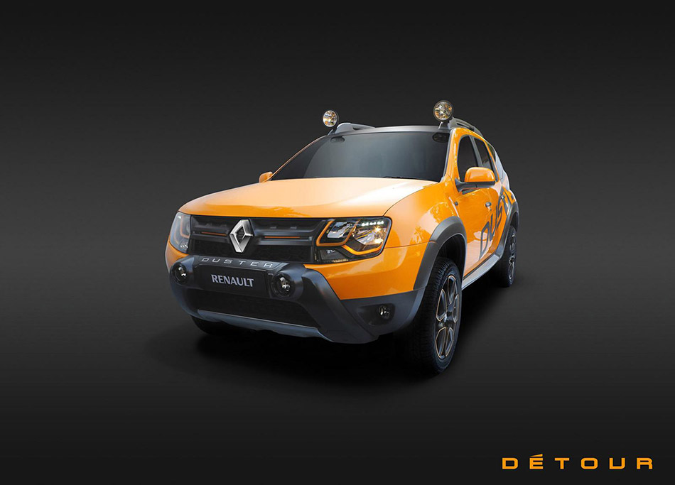 2013 Renault Duster Detour concept Front Angle