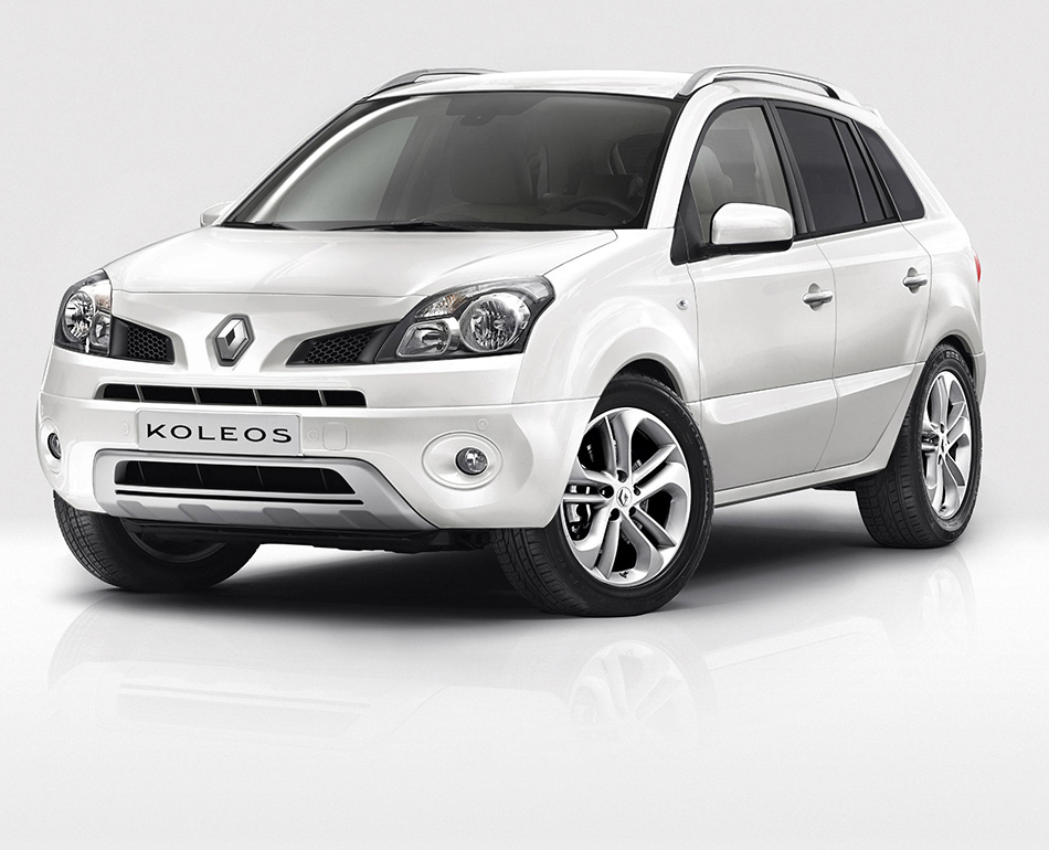 2009 Renault Koleos White Edition Front Angle