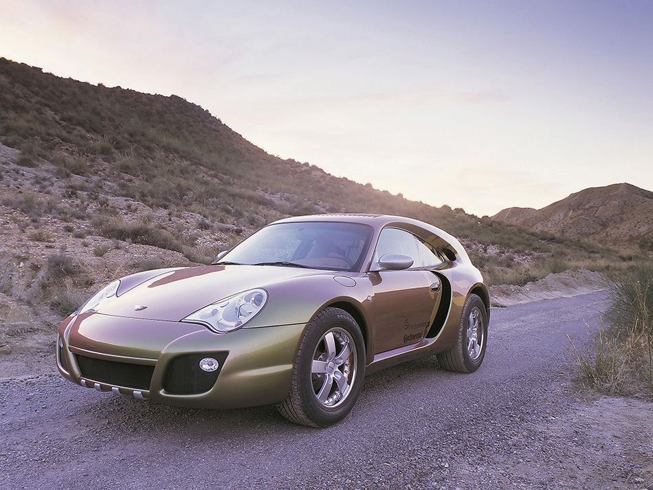 2003 Rinspeed Porsche 996 Bedouin Front Angle