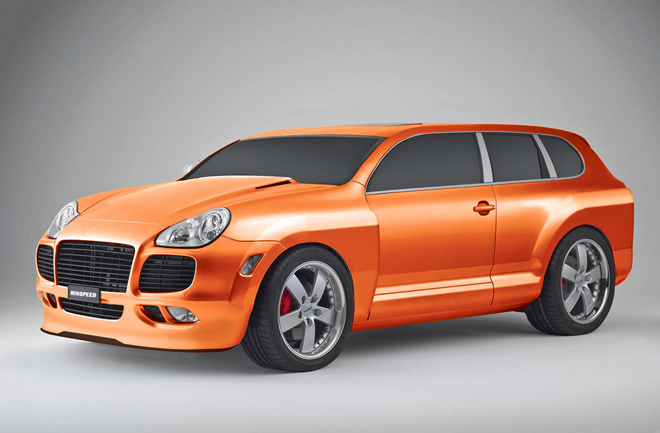 2004 Rinspeed Porsche Cayenne Chopster Front Angle