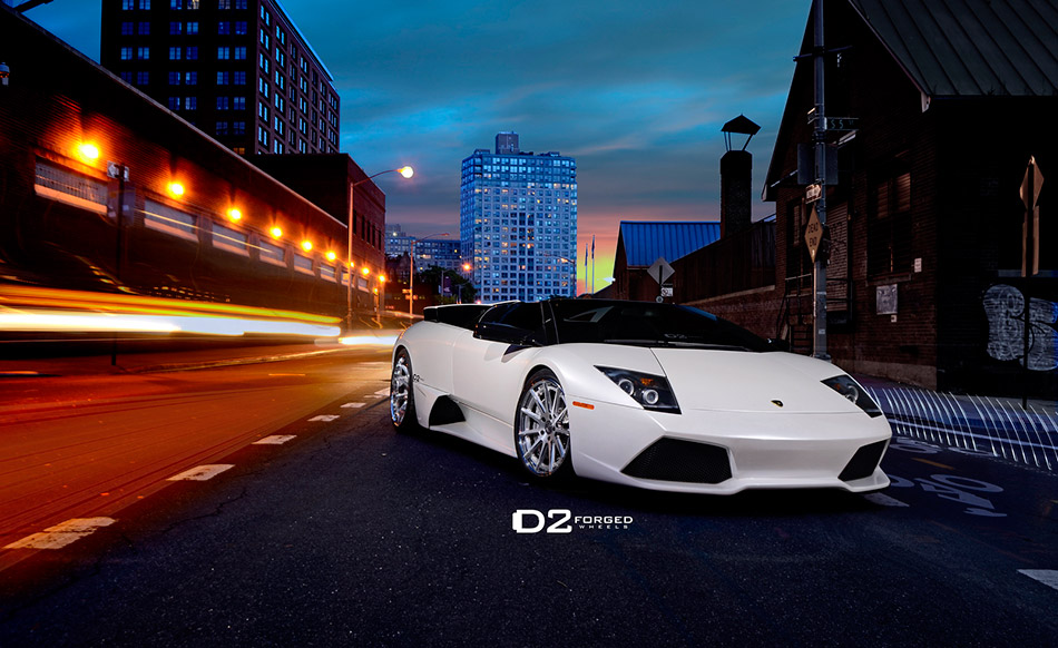 2013 D2Forged Lamborghini Murcielago LP 640 Front Angle