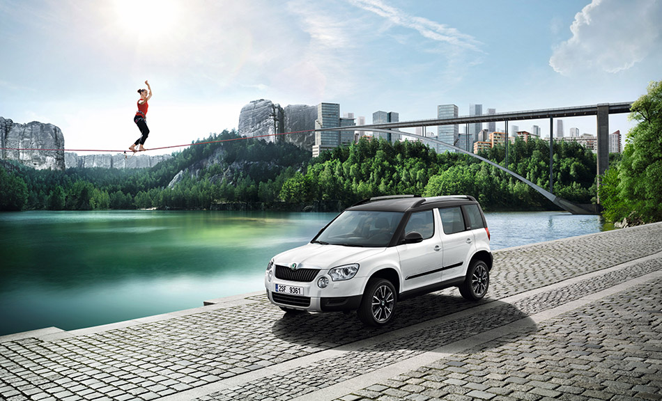 2013 Skoda Yeti Adventure Edition Front Angle