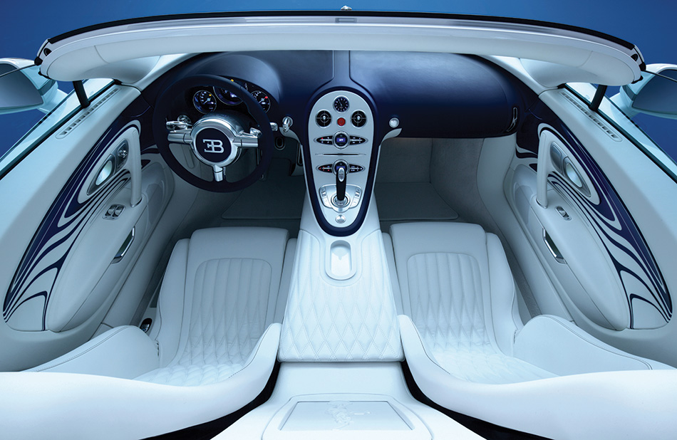 2011 Bugatti Veyron Grand Sport L'Or Blanc Interior