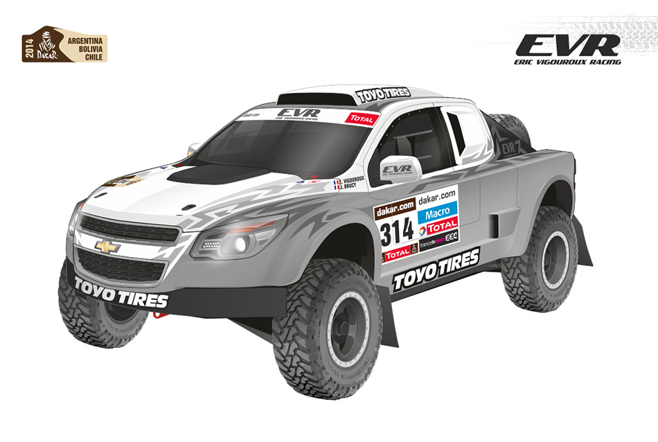 2013 Chevrolet EVR Proto VX-101 Rally Raid Concept