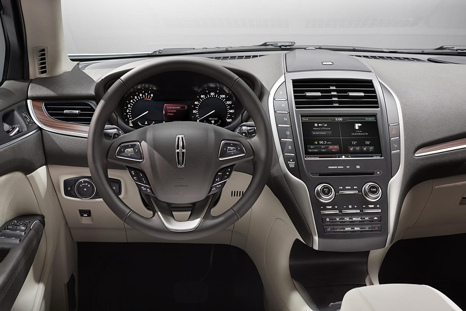 2015 Lincoln MKC interior