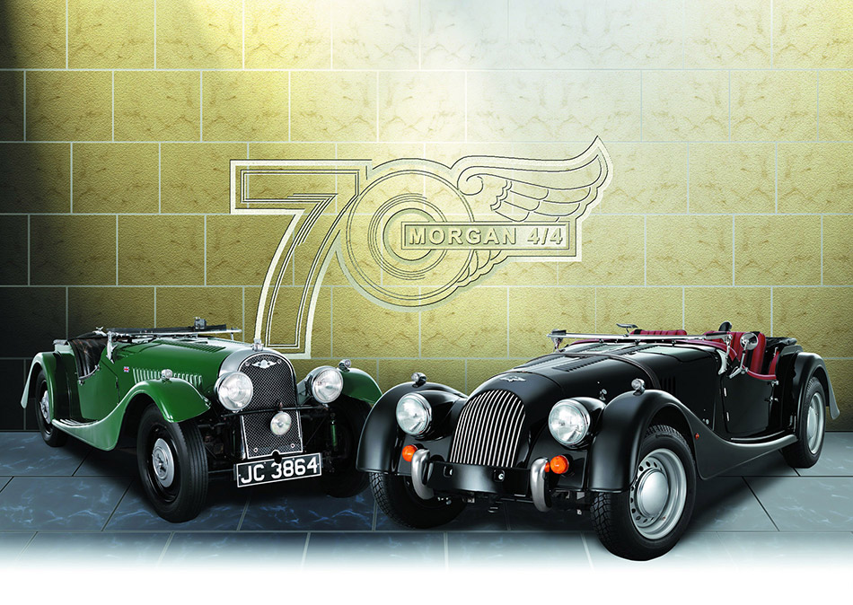 2006 Morgan 4/4 70th Anniversary Front Angle