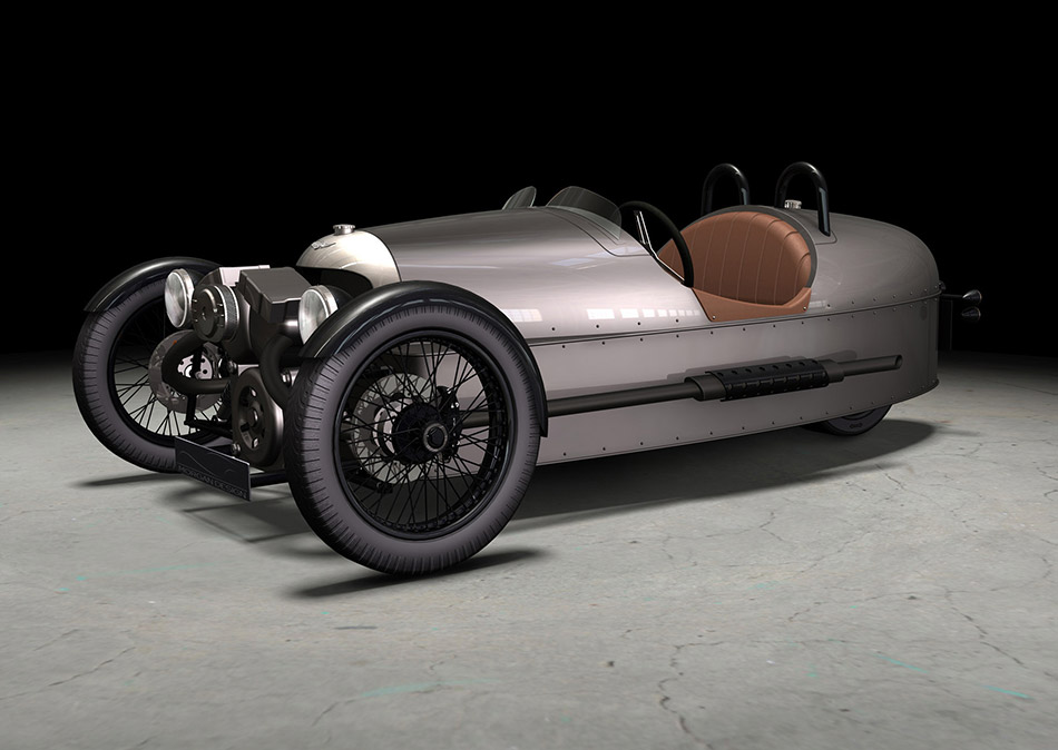 2011 Morgan Threewheeler Front Angle