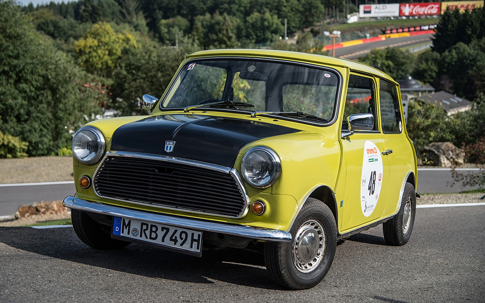 1974 Mr Bean Mini Mark 3 Front Angle