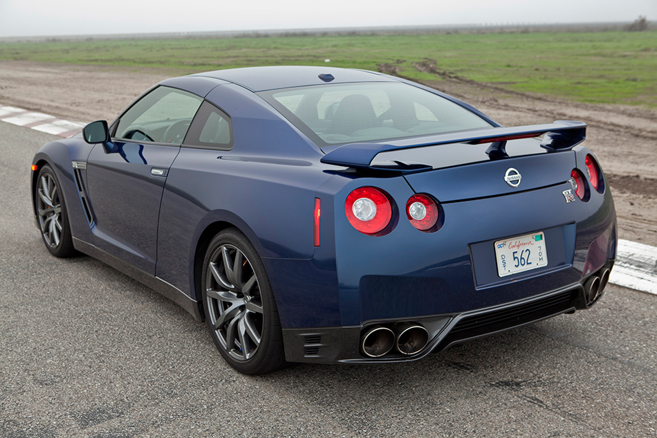 2012 Nissan GT-R Rear Angle