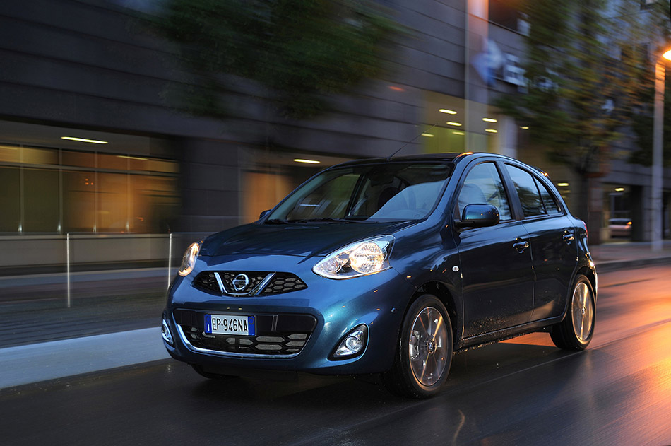 2013 Nissan Micra Front Angle