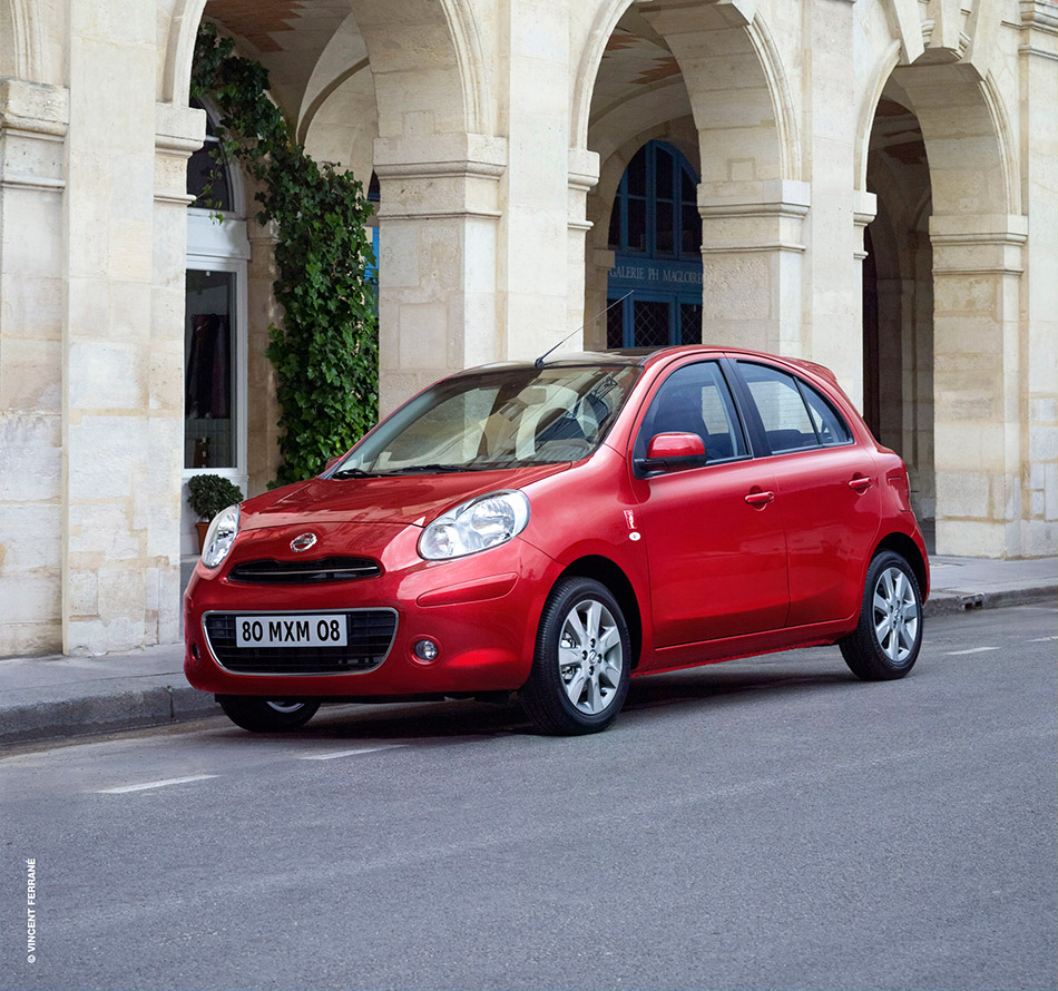 2012 Nissan Micra ELLE Front Angle