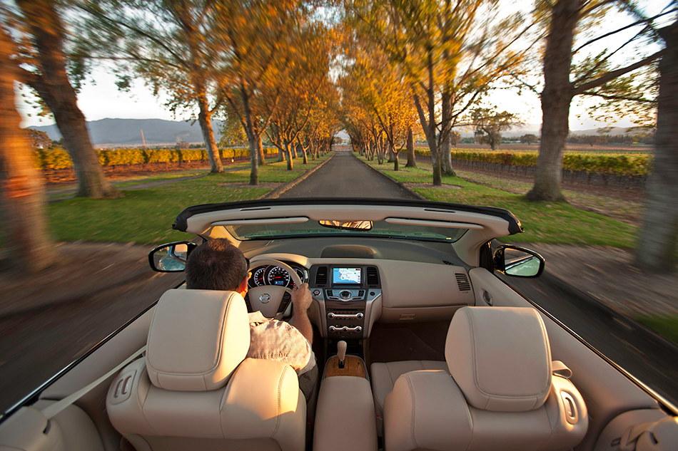 2012 Nissan Murano CrossCabriolet Interior