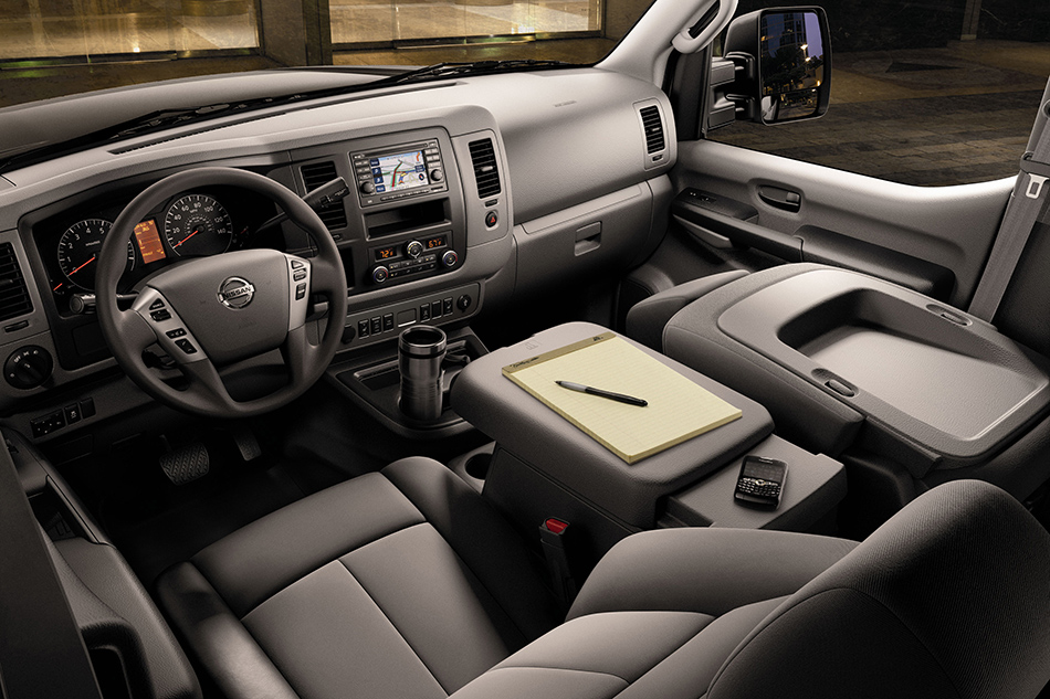 2012 Nissan NV Passenger Van Interior