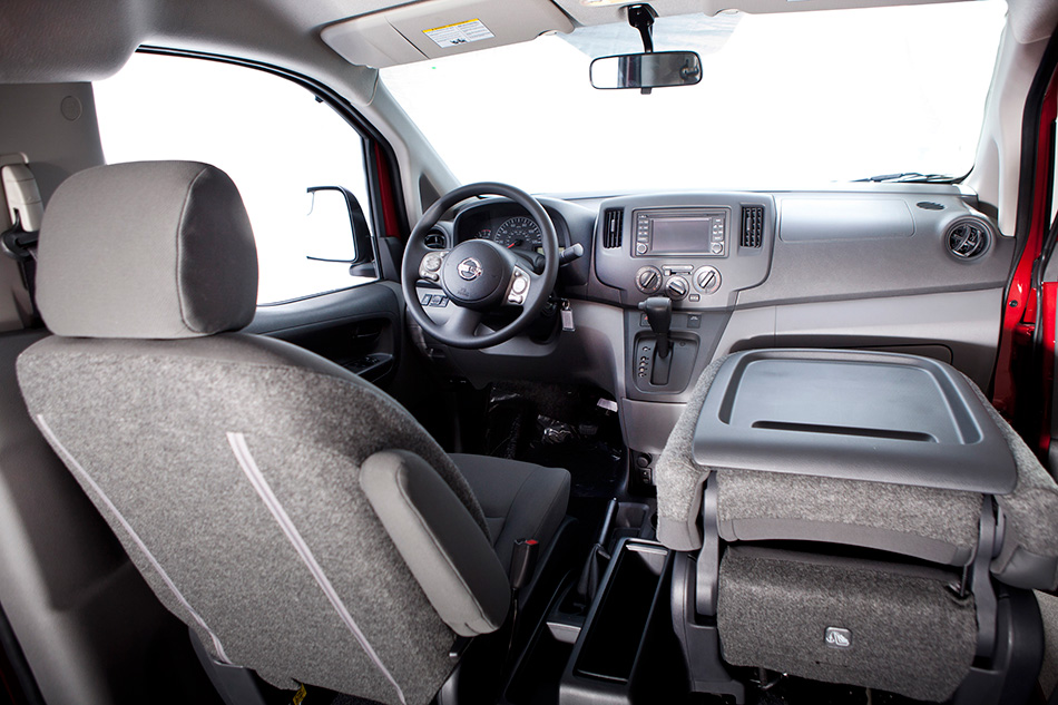 2013 Nissan NV200 Cargo Van Interior