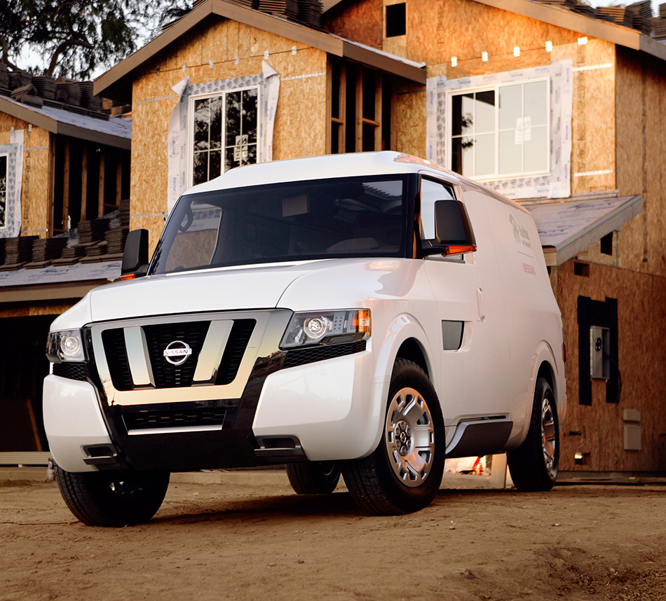 2009 Nissan NV2500 Concept Front Angle