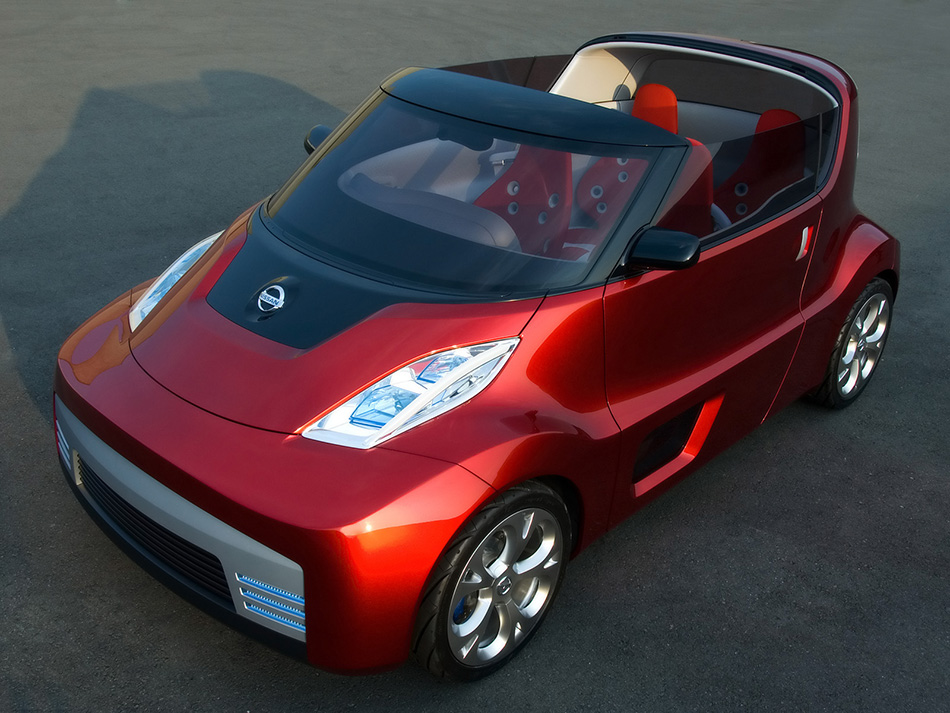 2007 Nissan Round Box Concept Front Angle