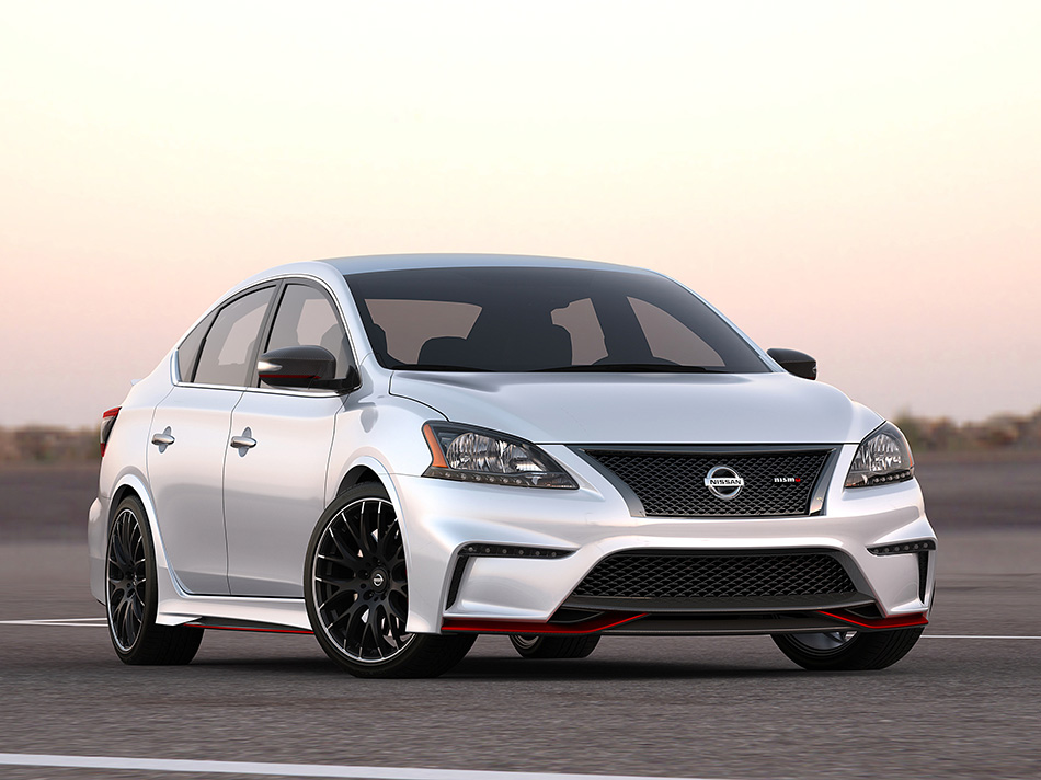 2014 Nissan Sentra NISMO Concept Front Angle