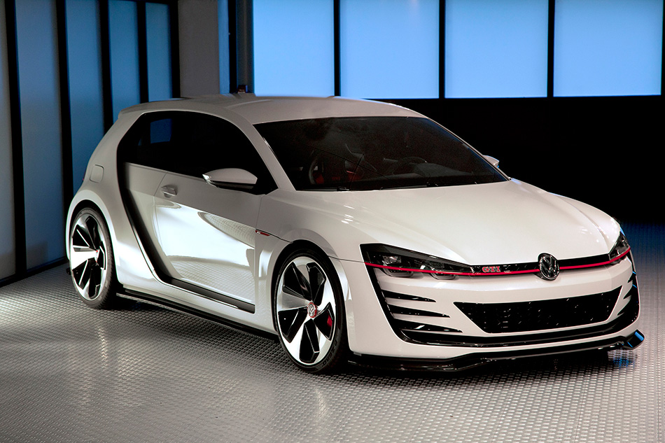 2013 Volkswagen Golf Design Vision GTI Front Angle