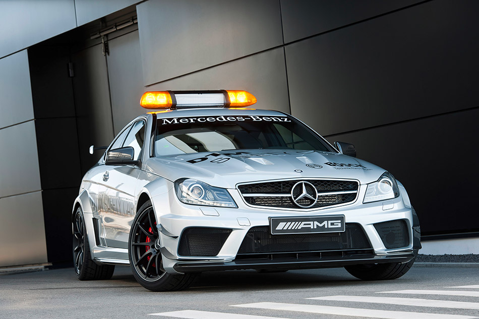 2012 Mercedes-Benz C63 AMG Coupe Black Series DTM Safety Car Front Angle