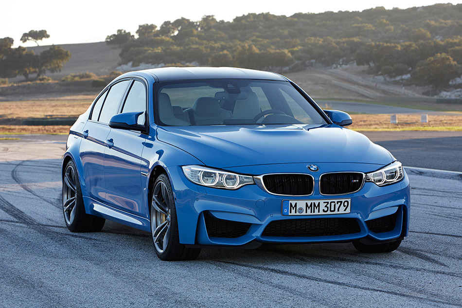 2015 BMW M3 Sedan Front Angle