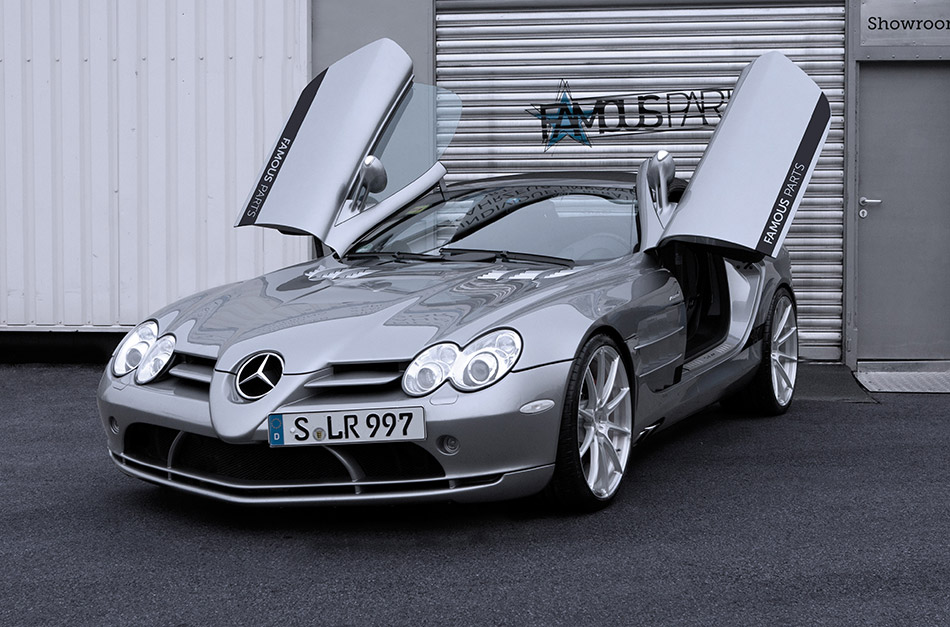 2013 Famous Parts Mercedes SLR McLaren Roadster Front Angle