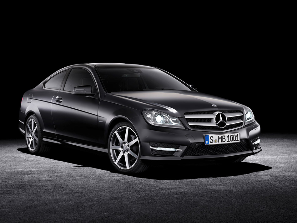 2012 Mercedes-Benz C-Class Coupe Front Angle