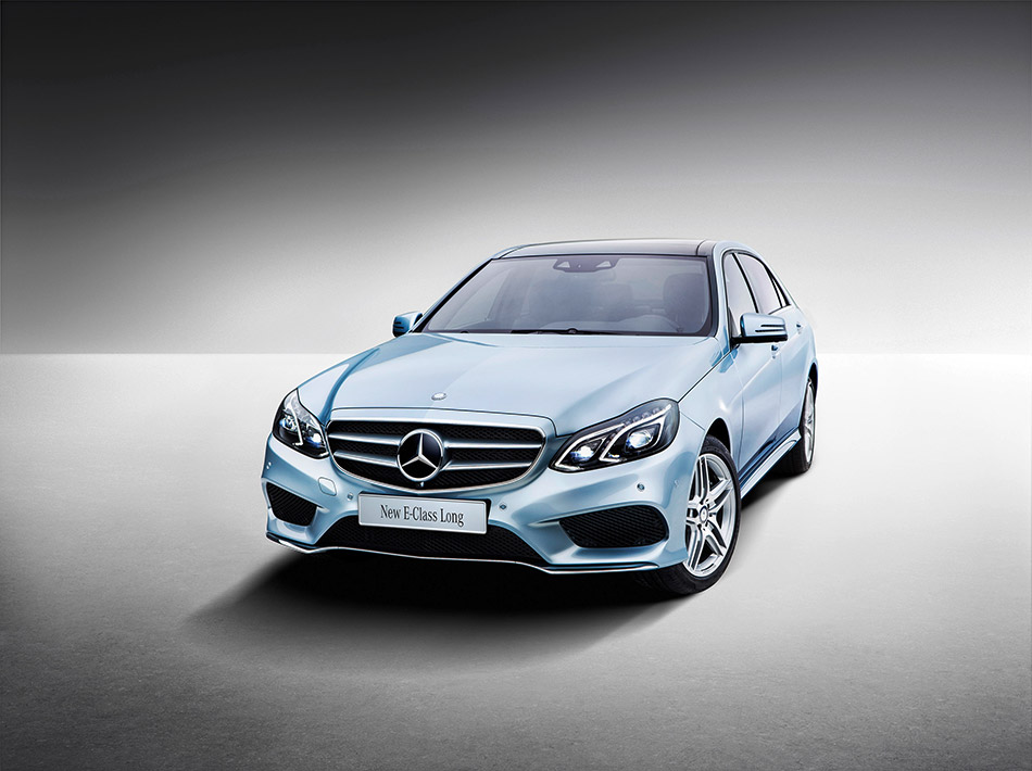 2014 Mercedes-Benz E-Class L Front Angle