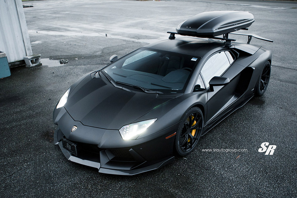 2013 SR Auto Lamborghini Aventador LP700 Winter Edition Front Angle