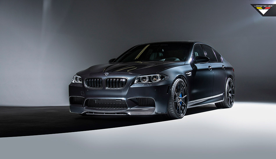 2013 Vorsteiner BMW F10 M5 Front Angle