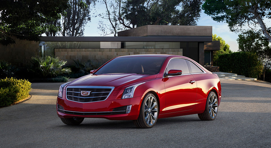 2015 Cadillac ATS Coupe Front Angle