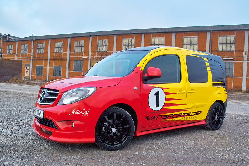 2014 Hartmann Mercedes-Benz Citan Front Angle