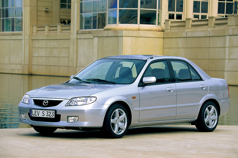 2000 Mazda 323 Front Angle