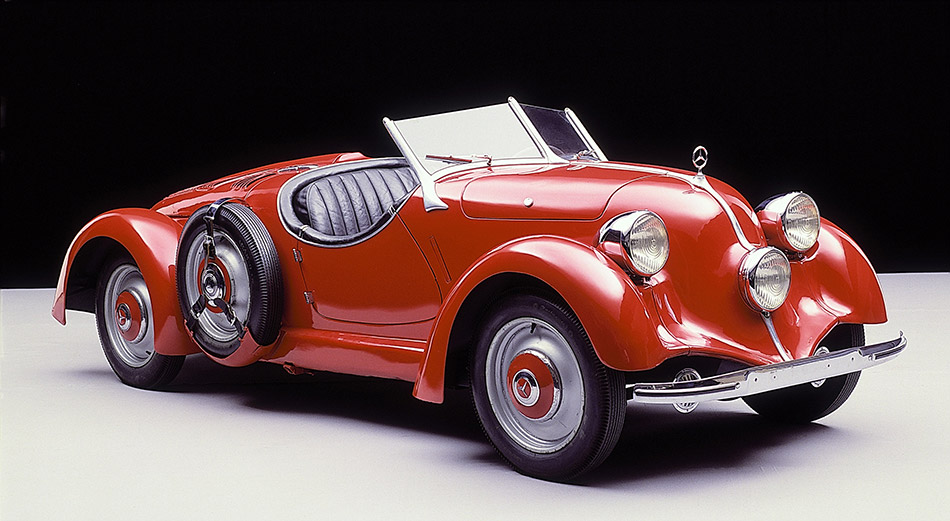 1934 Mercedes-Benz 150 Sport Roadster Front Angle