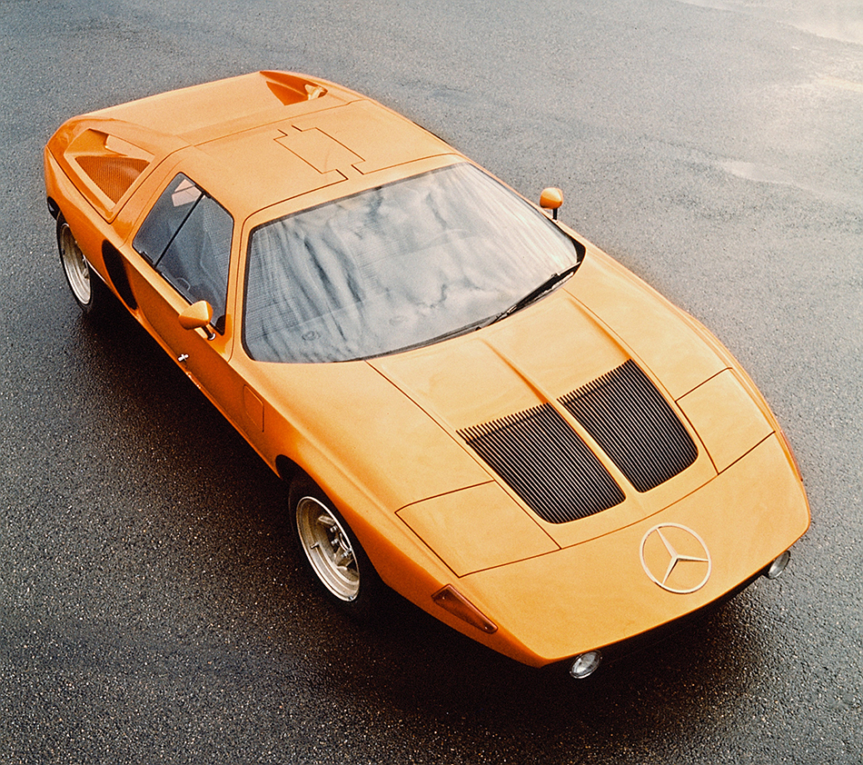 1970 Mercedes-Benz C 111-II Concept Front Angle
