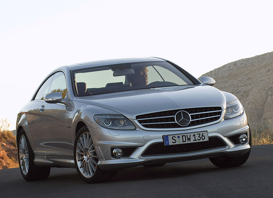 2007 Mercedes-Benz CL63 AMG Front Angle