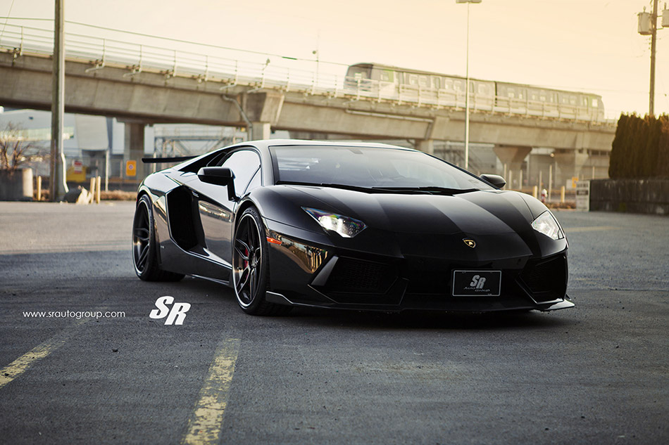 2014 SR Auto Lamborghini Aventador Black Bull