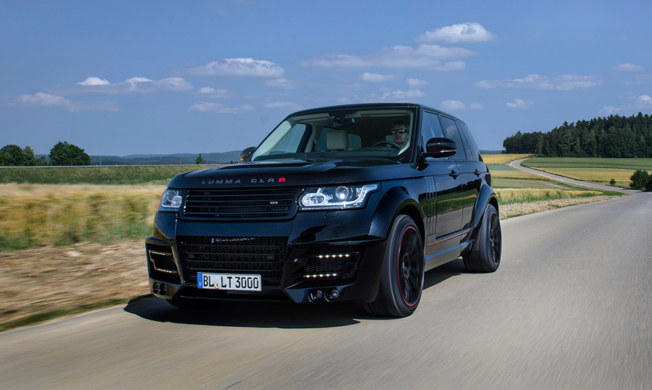 2014 Lumma Design Range Rover CLR R Carbon Front Angle