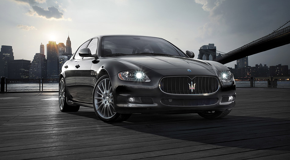 2010 Maserati Quattroporte Sport GT S Front Angle
