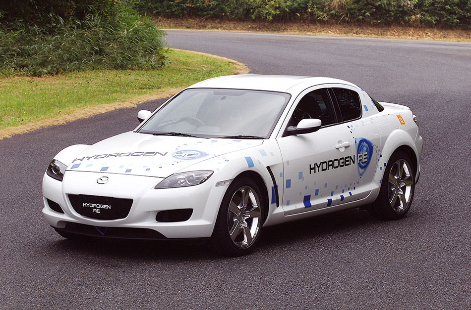 2003 Mazda RX-8 Hydrogen Concept Front Angle